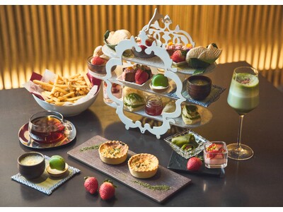 期間限定「Strawberry×Matcha Jewel Afternoon Tea」 ホテル＆レジデンス六本木にて2026年1月1日スタート