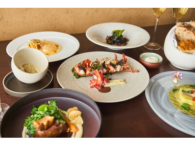 旬の国産食材と活オマール海老が奏でる、春季限定ディナーコース【ホテル＆レジデンス六本木】