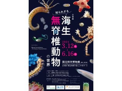 【国立科学博物館】企画展「知られざる海生無脊椎動物の世界」開催のお知らせ