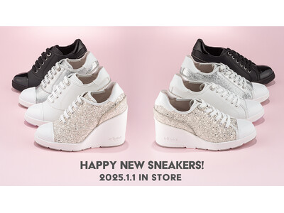 【プラスダイアナ】「HAPPY NEW SNEAKERS！」2025年1月1日(水)より新作スニーカー15デザインが発売開始！