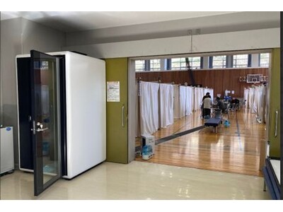 能登半島地震による集団避難先へ、遠隔診療用にテレキューブを無償貸出