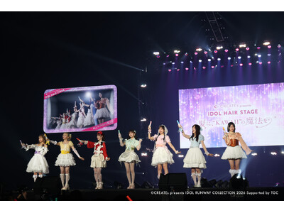 FRUITS ZIPPER×9012コラボアイロンセットが新発売！ヘアケア家電メーカー「CREATEs（クレイツ）」IRC 2026でコラボレーションステージを披露