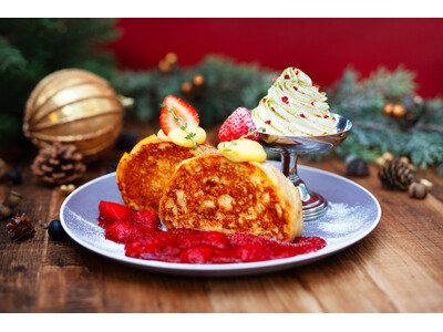 クリスマス特別メニュー『カスタード in フレンチトースト』発売