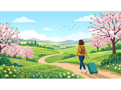 春にやりたいこと 1位「旅行」 2位「お花見」　今年の春に食べたいスイーツ「いちご大福」がTOP