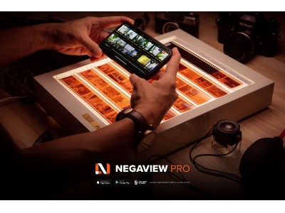 ネガフィルムを鑑賞アプリ『NEGAVIEW PRO』Android版の配信を開始