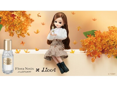 Flora Notis JILL STUART × リカちゃん 初コラボ！】甘く切ない