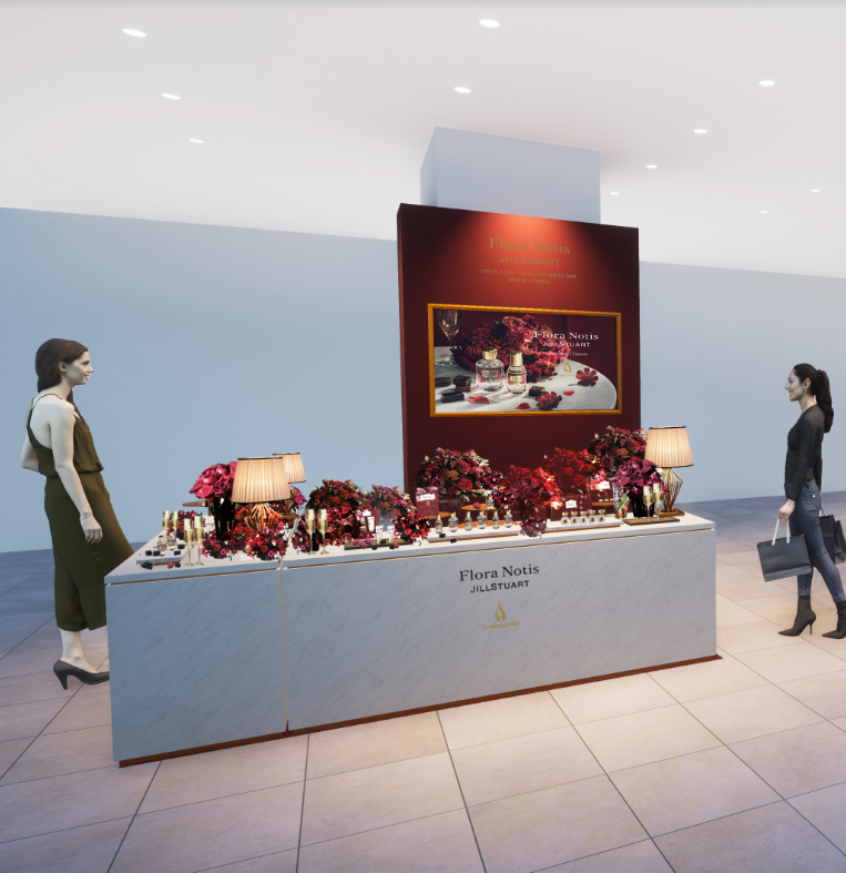 【Flora Notis JILL SUART】「ル ショコラ ドゥ アッシュ」とのコラボレーションでうまれた贅沢に香りを堪能する甘美な空間。バレンタイン限定のPOPUPを伊勢丹新宿店で開催。