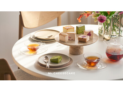 バラとアールグレイの香りにいちごを組み合わせた母の日限定フレーバー「Mr. CHEESECAKE Ros...