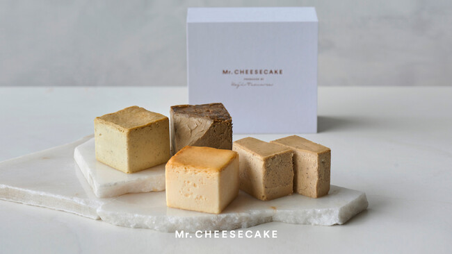 父の日の贈り物にも。大切な人とおいしい時間をシェアしよう。Mr. CHEESECAKEの定番商品4種のアソートセットが6月3日より毎日登場！