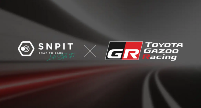 プレスリリース「Snap to Earn「SNPIT（スナップイット）」、TOYOTA GAZOO RacingとのコラボカメラNFT完売のお知らせ」のイメージ画像