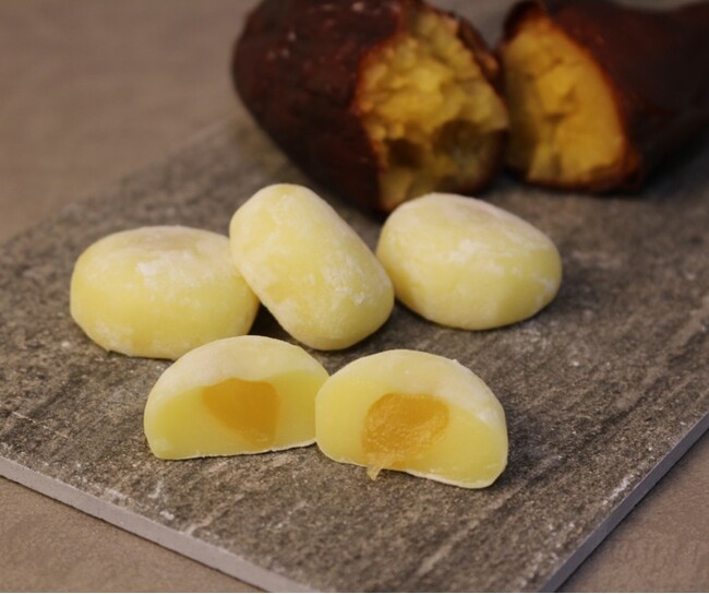 1月23日より＋NRT factoryから、千葉県産さつまいもを贅沢に使用した「ベイクドスイートポテトMOCHI」新発売！