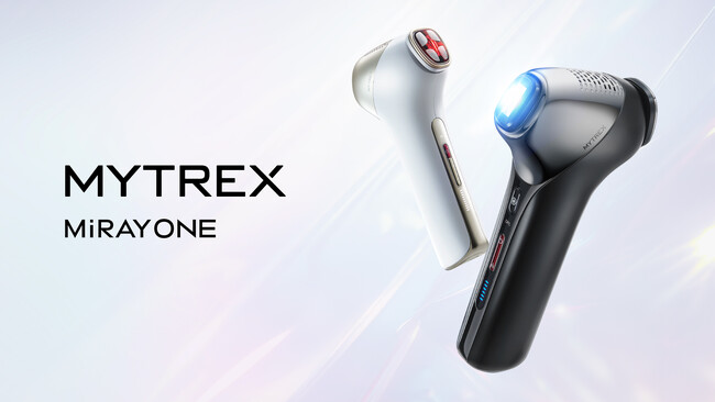 【MYTREX】美顔器3台分の機能をひとつに！エイジングケア*に特化した美顔器「MiRAY ONE」が誕生！