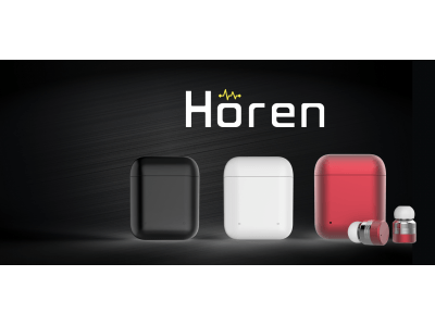 【Horen】大人気・完全ワイヤレスイヤホンが更にパワーアップして登場！長時間再生・qi対応モデル