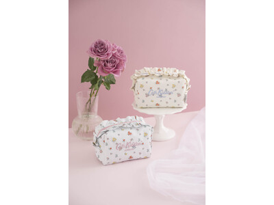 【Cath Kidston】ノスタルジックな春の新作アート Button Block Floralのコットンレース＆フリルシリーズを2月6日（金）より発売！