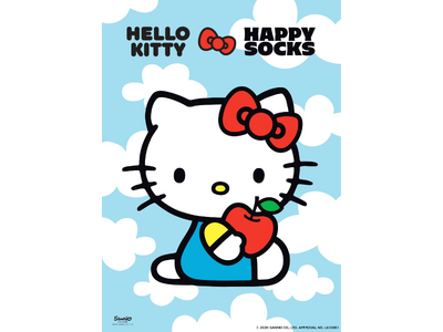 「Hello Kitty × Happy Socks」世界中を虜にするハローキティとの初コラボ！ポップで...