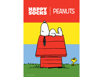 �yPeanuts �~ Happy Socks�z�X�k�[�s�[�ƒ��Ԃ����Ƃ̏��R���{�f�U�C���I�V��R���N�V������9��17��(��)�����I9��1��(��)����s�\����X�^�[�g�I