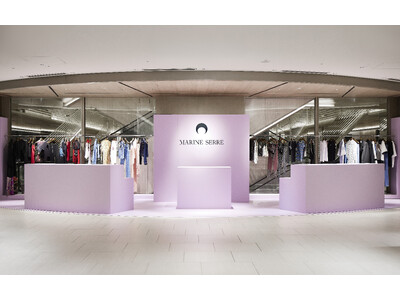 MARINE SERREがGINZA SIXで5週間限定のポップアップを開催　～4/28(火）まで