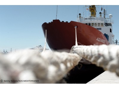 地中海の海難救助船「アクエリアス号」が再び出航――海上の人命救助は急務