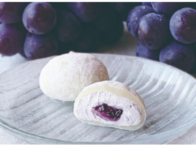 胡蝶庵から、信州産「ナガノパープル」を使用した季節限定「とろける生大福〈ナガノパープル〉」が新発売