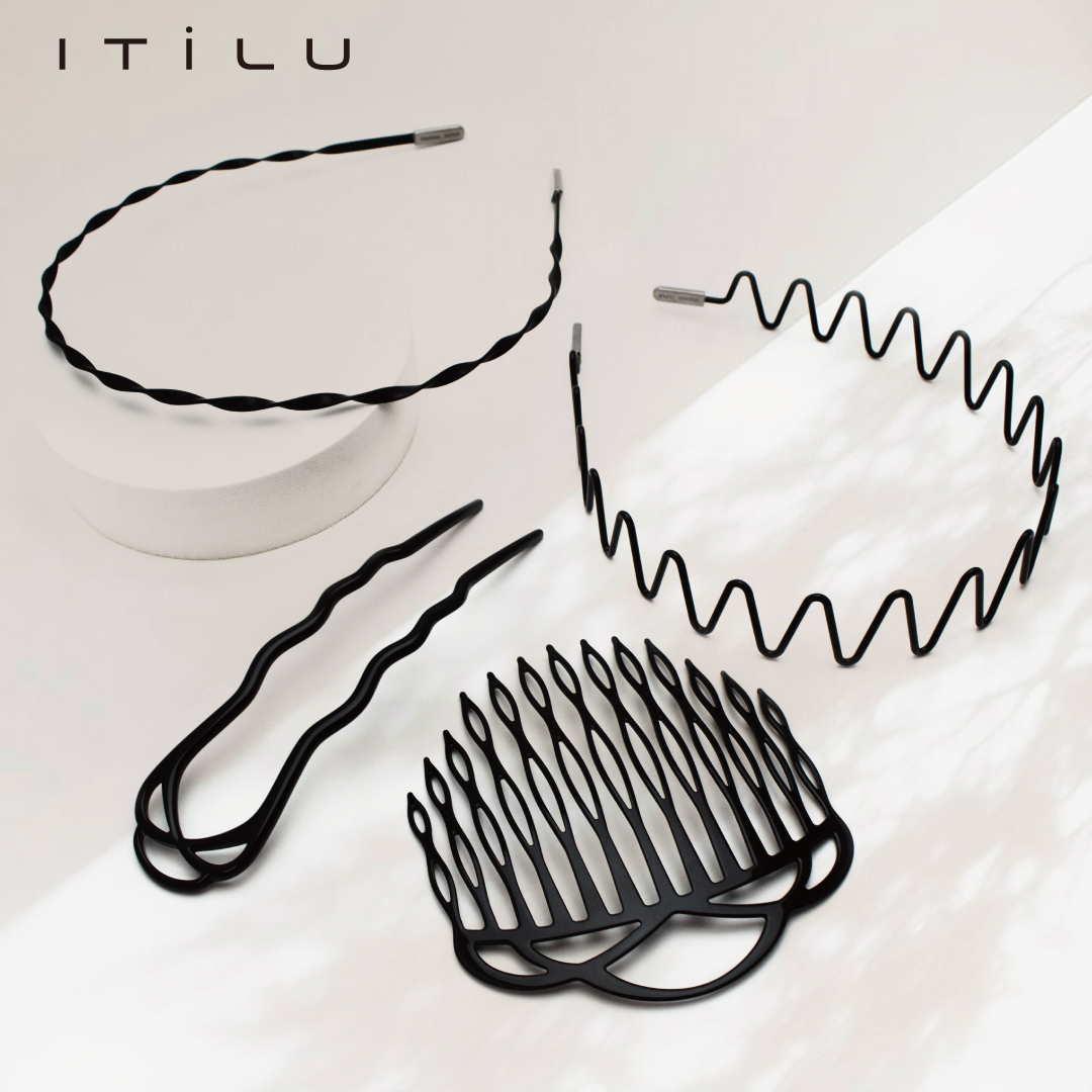 鯖江の職人技が光る、一生愛せるチタン製ヘアアクセ第3弾はブラックが登場！