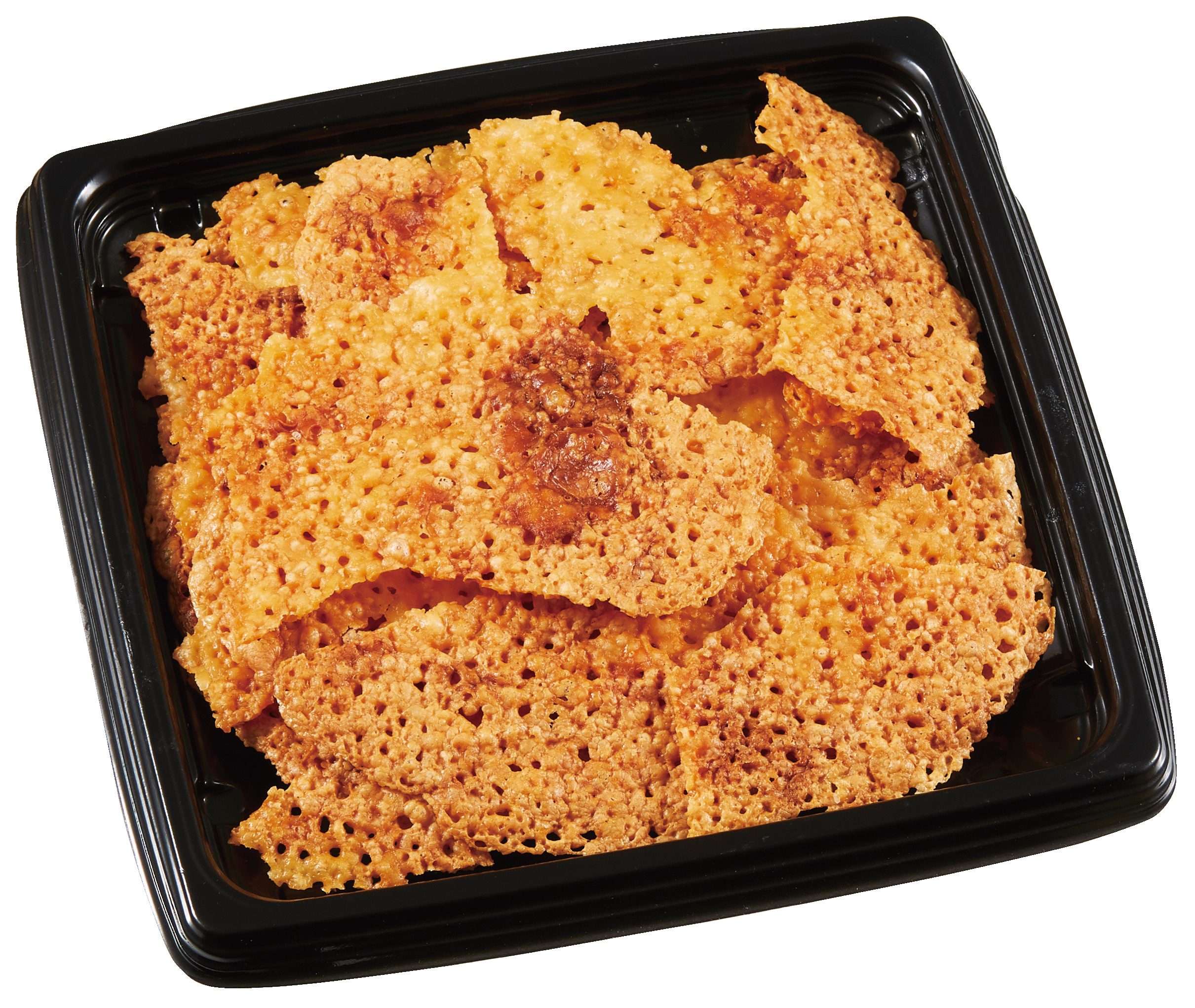チーズをパリパリに焼いたクリスピーベイクドチーズが5月12日に登場