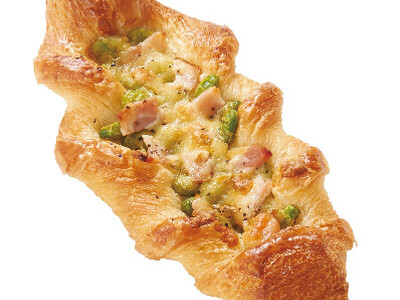 夏の味覚をたっぷり使った枝豆とベーコンのデニッシュが新登場