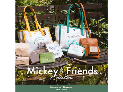 サマンサタバサプチチョイスより「ミッキー＆フレンズ」コレクション発売！！
