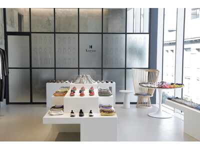 片足約100gの最高の履き心地を提供する日本発ファクトリーブランド「kurun TOKYO」唯一の常設拠点・神戸旧居留地のfitting salon KOBEが5周年