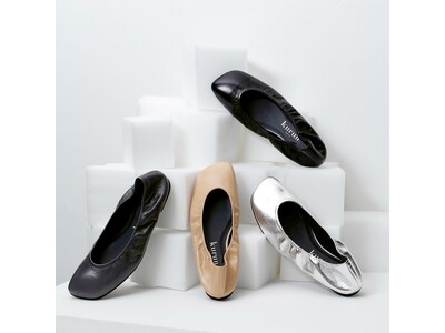 片足約100g、最高の履き心地を提供する日本製バレエシューズブランド「kurun TOKYO」軽さも、履き心地もそのままに、kurun TOKYOからミニマルを極めた新作「Zoe」デビュー