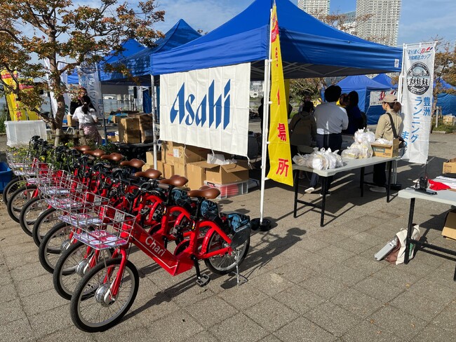 【東京エリア】シェアサイクルサービス『チャリチャリ』、「すみだストリートジャズフェスティバル」「より速く！大和輸送カップ豊洲ランニングまつり」に協賛