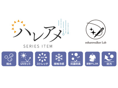 ファッション通販サイト「osharewalker(オシャレウォーカー)」に新たに『ハレアメ』シリーズが登場！