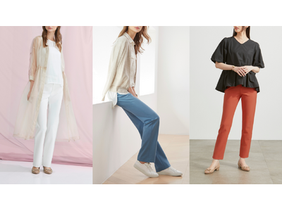 ストレッチパンツ専門店ビースリーの大人気シリーズ「はく化粧品パンツ」が累計売上500億円突破いたしました