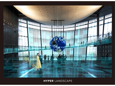 5Gで日本科学未来館の展示空間をデジタル化する実証実験を実施　～物理的な制約を超えるデジタル展示「HYPER(ハイパー) LANDSCAPE(ランドスケープ)」を開発～