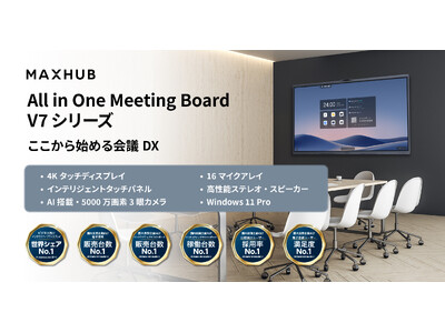 会議DXを加速させるMAXHUB「All in One Meeting Board」に新シリーズ登場