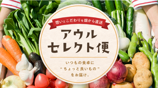 産直ならではの旬の食材をちょっとずつ贅沢に詰合せ 。 産直アウルから『【アウルセレクト便】旬の食材セット』新登場 。