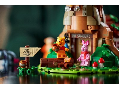ファンのアイデアで実現した、ノスタルジックな大人向けセットが登場！レゴ(R)くまのプーさん セット