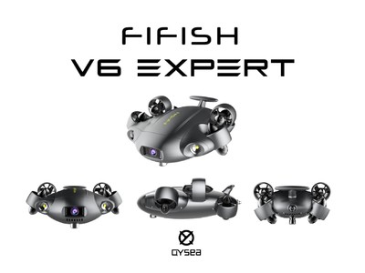 【Amazonギフト券1万円プレゼントキャンペーン対象】小型産業水中ドローンFIFISH V6 EXEPERT 11月15日（月）より新発売！