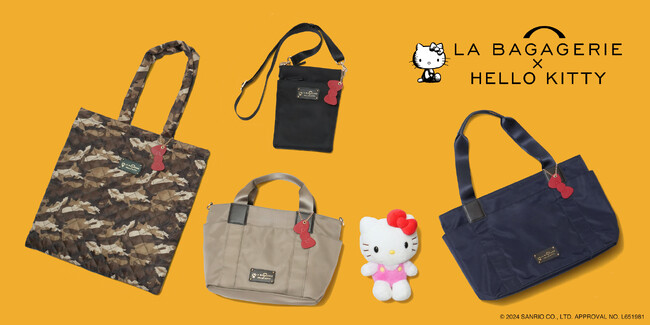 【LA BAGAGERIE×HELLO KITTY】ハローキティとのコラボバッグを発売！！