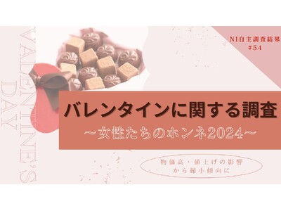 バレンタインに関する調査 ～女性たちのホンネ 2024～