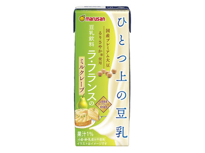 ＜がんばるあなたに、ご褒美時間。＞ シリーズ初の“スイーツ系”フレーバー 「ひとつ上の豆乳 ラ・フランスのミルクレープ」発売