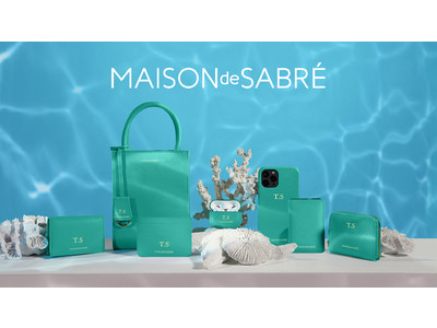 【MAISON de SABRE】革新的でサステナブルな“エコレザー”使用「コーラルブルー」サマーコレクションを発表！