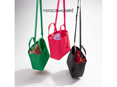 MAISON de SABREから最新作バッグ「スモールソフトトート」が世界同時発売開始！