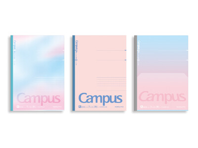 限定デザインのキャンパスパックノート3種を発売