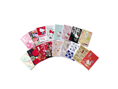 【発売10周年記念】さんりおきゃらくたぁずを含む22柄×2サイズ・サンリオの人気キャラクター朱印帳全44種類が新登場！
