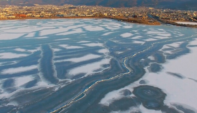 ８年ぶり【御神渡り（おみわたり）】出現を願い《寒いほどお得な》宿泊プラン販売開始。諏訪湖の癒し宿「御神渡り祈願プラン」