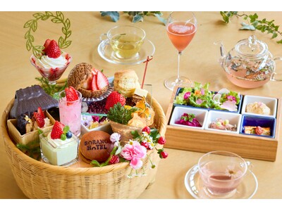 【SORANO HOTEL】”立川産いちご”を贅沢に味わう和のアフタヌーンティー 1月19日より期間限定で登場