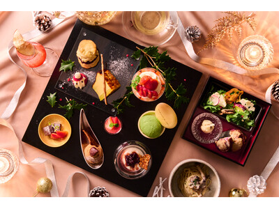 【SORANO HOTEL】いちごが彩る、クリスマス限定「和のアフタヌーンティー」を12月1日より提供開始