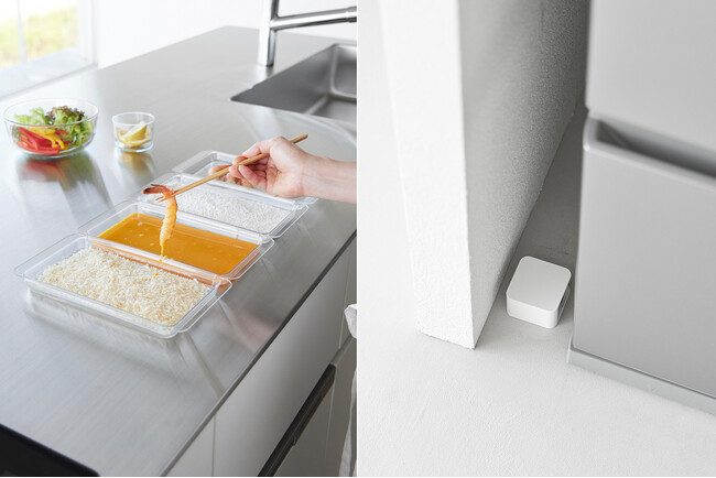 【山崎実業 新商品のお知らせ】 食材の色移りがしにくく、使いやすいデザインの調理トレーや、害虫駆除エサ剤をすっきり隠せるカバーなど、新商品が発売になりました。