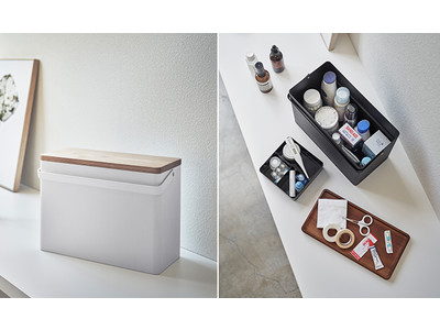 大容量の救急箱や、シンプルデザインの台車など、新商品発売しました。