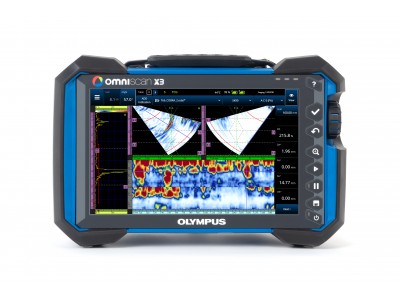 業界最高レベルの解像度を誇る超音波フェーズドアレイ探傷器　「OmniScan（オムニスキャン）X3」を発売